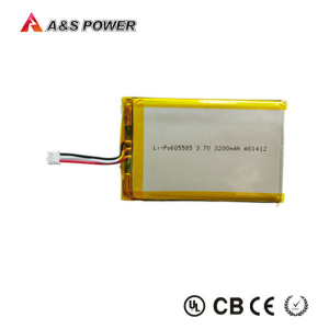 UL 605585 Rechargeable 3.7V 3200mAh Lithium Polymer Battery Li-Polymer Lipo